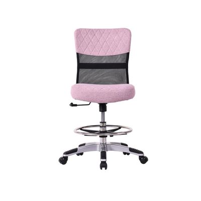 Horn Lux-i Sewing Chair - for Adjustable Height Sewing & Cutting - Pink
