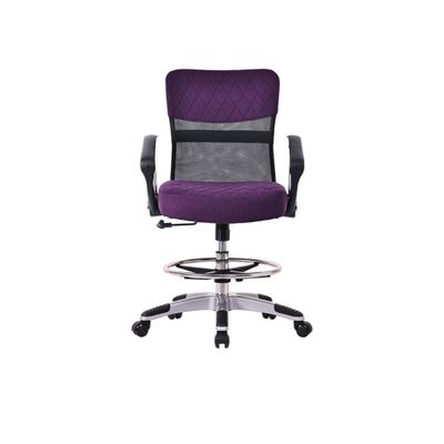 Horn Lux-i Sewing Arm Chair - for Adjustable Height Sewing & Cutting - Viola Purple