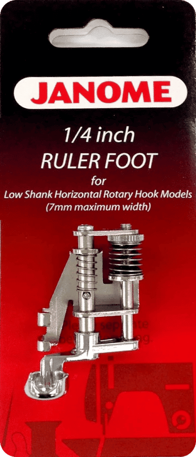 Janome Ruler Work Kit + Foot (202-442-000) for Low Shank Top Loading Models