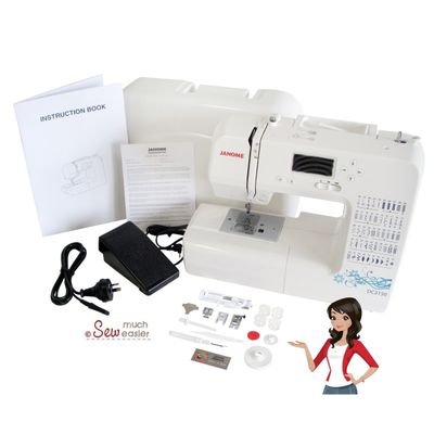 Janome DC2150 Basic Computerised Sewing Machine - Best for Beginners