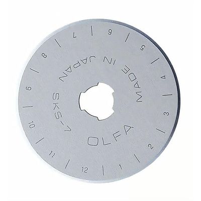 Olfa Japan Rotary Cutter Spare Blade (Tungsten Steel) 45mm - 1 Pack