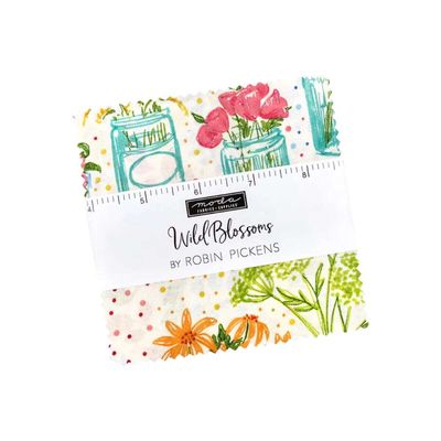 Moda Wild Blossoms by Robin Pickens - Charm Pack