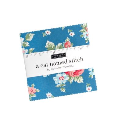 Moda a Cat Named Stitch by Camille Roskelley - Charm Pack