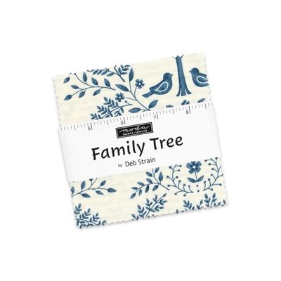 Moda Fabric Family Tree by Deb Strain - Charm Pack