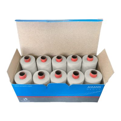 Rasant Thread Core Spun Polyester Cotton (0189 Soft Grey) 1000m x 10 Reels