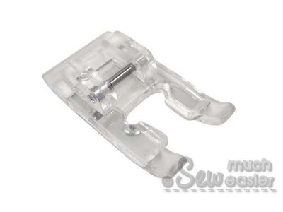 Open Toe Applique Foot Clear (Universal for 7mm & 5mm machines)
