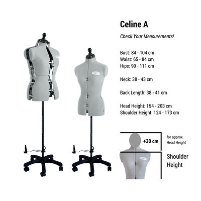Adjustoform Celine Mannequin Size Small (8 - 14)