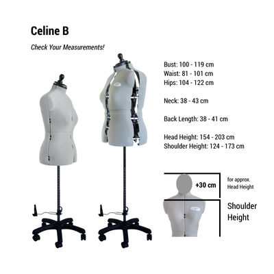 Adjustoform Celine Mannequin Size Medium (14 - 20)