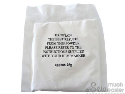 Dressmaking Hem Marker - Hem Gauge with Chalk Puffer