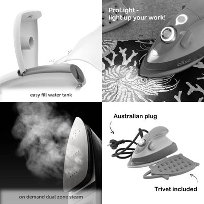 Oliso Mini Iron (M3Pro Project Iron for Australia and NZ) Aqua Blue