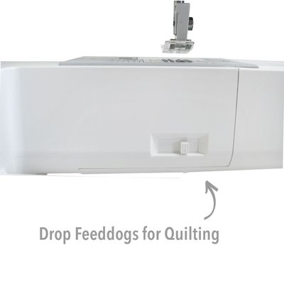 Janome DC2050 Budget Computerised Sewing Machine + 15-Piece Presser Feet Set