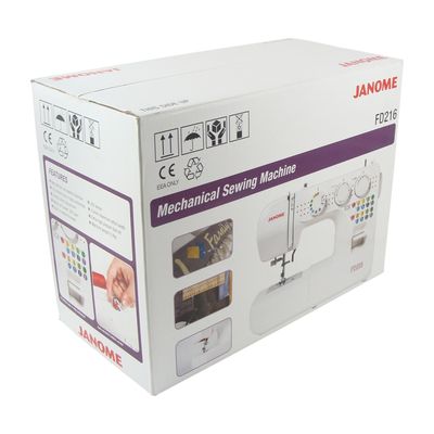 Janome FD216 Basic Mechanical Sewing Machine - Best for Budget