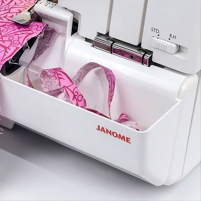 Janome MyLock 654D Overlocker - Sturdy Metal Base + Smooth & Quiet