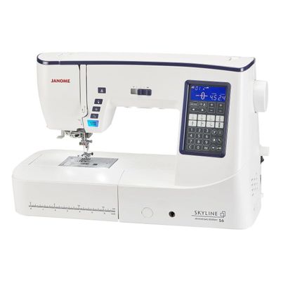 Janome Skyline S6 AE Sewing Machine 9mm for Quilters - Best Value with AcuFeed