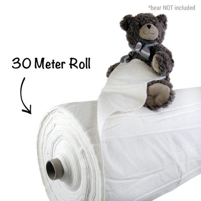 Matilda's Own Wool Poly Batting (240cm Width) - Whole Roll 30m