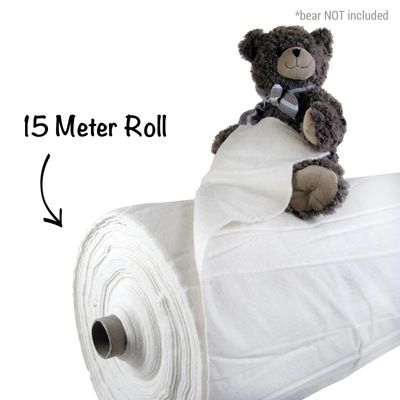 Matilda's Own Ultra Soft Wool Poly Batting (240cm Width) - Whole Roll 15m