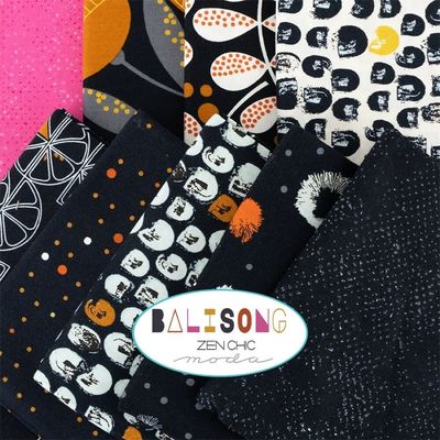 Moda Fabric Balisong by Zen Chic - Charm Pack