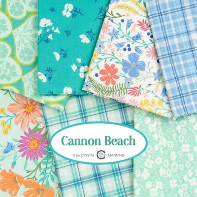 Moda Fabric Cannon Beach by Crystal Manning - Layer Cake