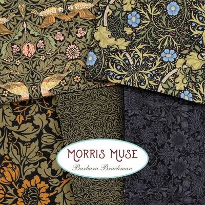 Moda William Morris Muse by Barbara Brackman - Fat Quarter Bundle