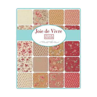 Moda Fabric Joie de Vivre by French General - Jelly Roll