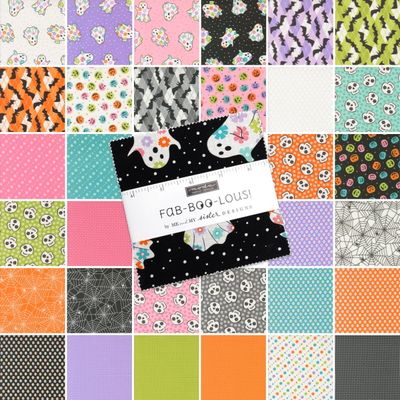 Moda Fabric Fab Boo Lous by Me & My Sister - Charm Pack