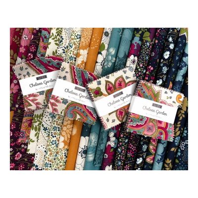 Moda Fabric Chelsea Garden 2026 - Charm Pack 5" Square