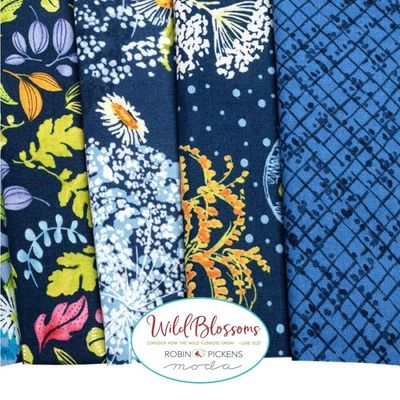 Moda Wild Blossoms by Robin Pickens - Charm Pack