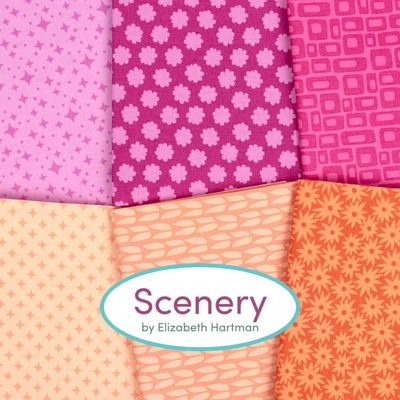 Moda Fabric Scenery by Elizabeth Hartman - Jelly Roll