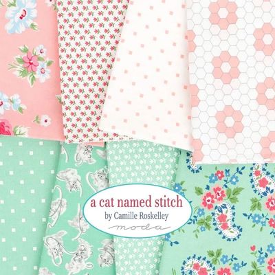 Moda a Cat Named Stitch by Camille Roskelley - Jelly Roll