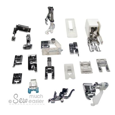 Ultimate Sewing Machine Foot Set (Universal for Low Shank 7mm machines)