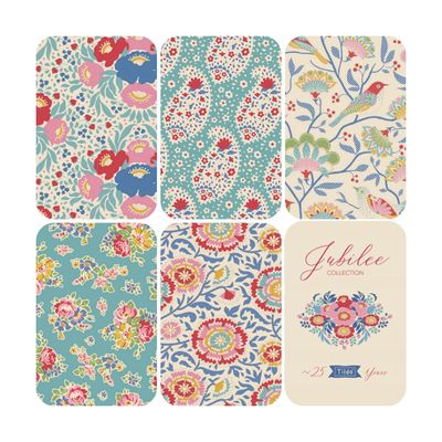 Tilda Fabric - Jubilee Fat Eighth 1/8 Bundle