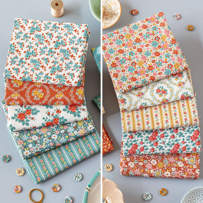 Tilda Fabric - Village Life Fat Eighth 1/8 Bundle