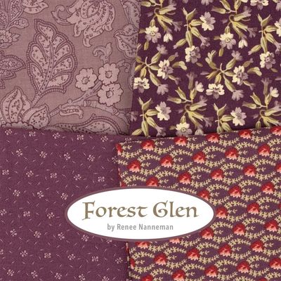 Forest Glen Charm Pack by Renee Nanneman for Andover Fabrics