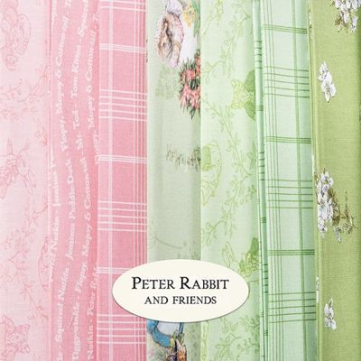 Peter Rabbit & Friends by Riley Blake Designs - Layer Cake / 10" inch Squares