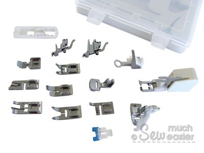 Janome DC1030 Beginner Sewing Machine + 15-Piece Presser Feet Set