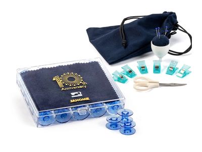 Janome Skyline S3 AE Sewing Machine + Extension Table + Quilting Kit