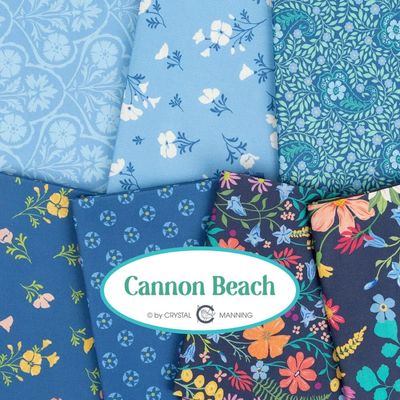Moda Fabric Cannon Beach by Crystal Manning - Charm Pack