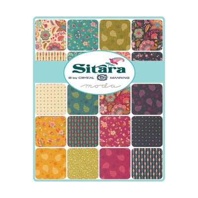 Moda Fabric Sitara by Crystal Manning - Jelly Roll