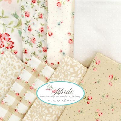 Moda Fabric Abide by Brenda Riddle - Fat Quarter Bundle