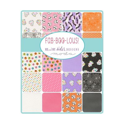 Moda Fabric Fab Boo Lous by Me & My Sister - Charm Pack