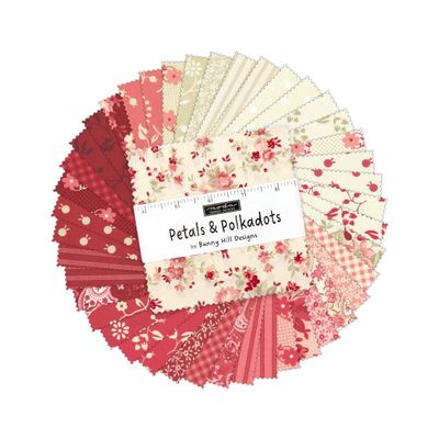 Moda Petals & Polka Dots by Bunny Hill Designs - Charm Pack