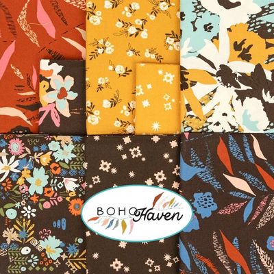 Moda Fabric Boho Haven by Fancy That  - Charm Pack