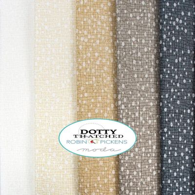 Moda Fabric Dotty Thatched by Robin Pickens - Charm Pack