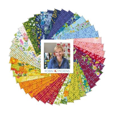 Moda Wild Blossoms by Robin Pickens - Charm Pack