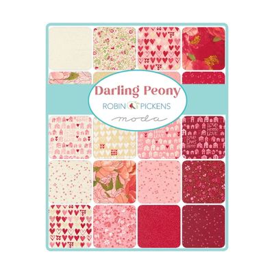 Moda Darling Peony by Robin Pickens - Charm Pack