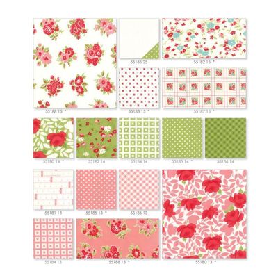 Moda Little Snippets by Bonnie and Camille - Jelly Roll