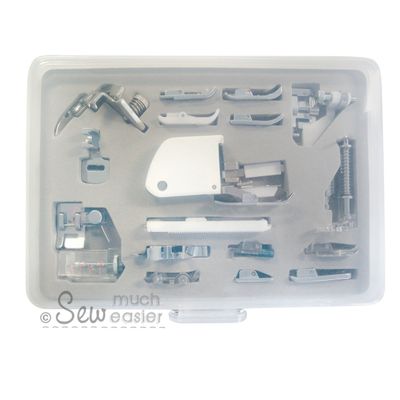 Ultimate Sewing Machine Foot Set (Universal for Low Shank 7mm machines)