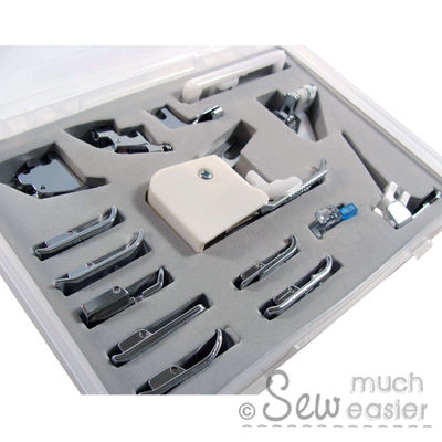 Janome DC2150 Beginner Sewing Machine + 15-Piece Presser Feet Set