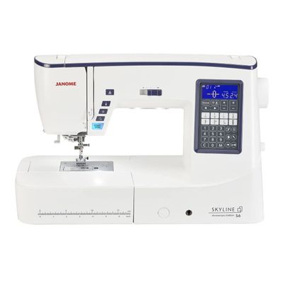 Janome Skyline S6 AE Sewing Machine 9mm for Quilters - Best Value with AcuFeed