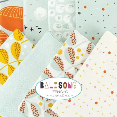 Moda Fabric Balisong by Zen Chic - Charm Pack